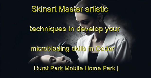Skinart Master artistic techniques in develop your microblading skills in Cedar Hurst Park Mobile Home Park | MicrobladingTraining | MicrobladingClasses | SkinartTraining-United States